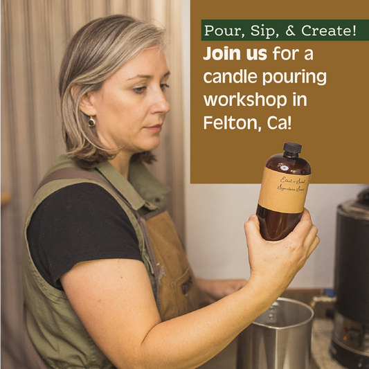 Pour, Create, Enjoy: A Candle-Pouring Workshop in Downtown Felton