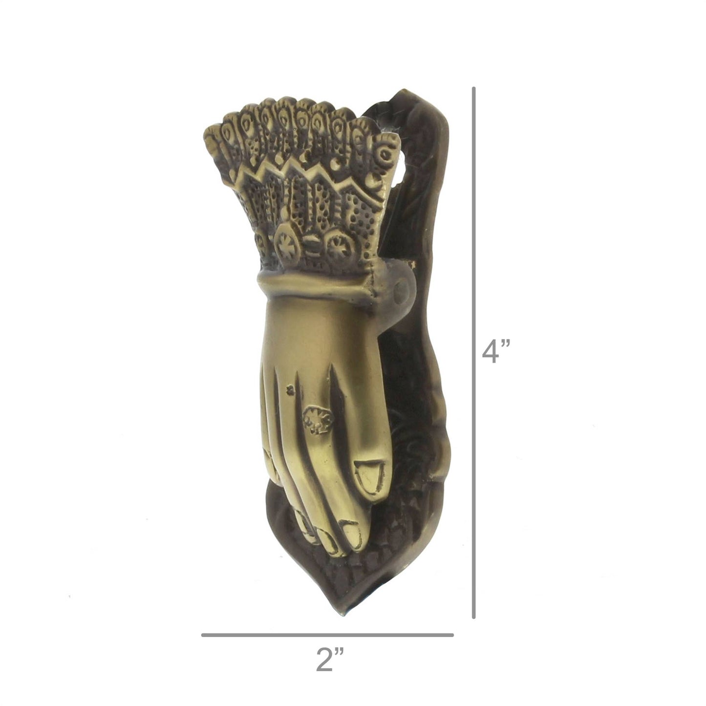 Brass Hand Clip - Med