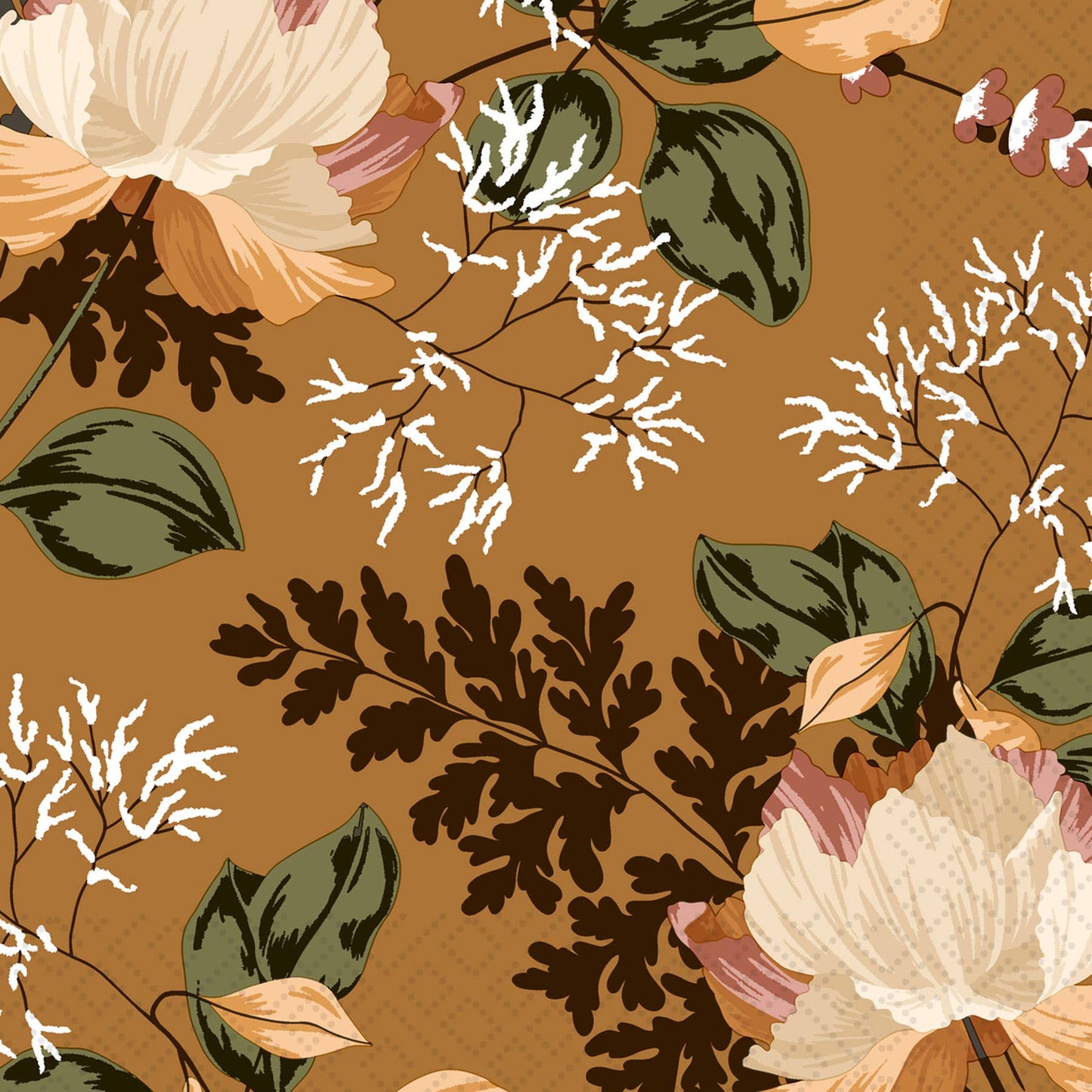 Heritage Florals Cocktail Napkin
